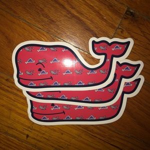 Original Pattern 20th Anniversary Whale Sticker